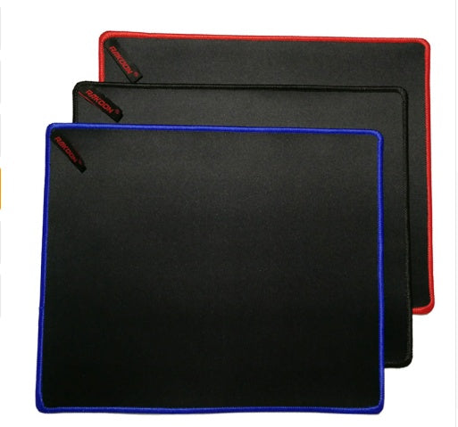Gaming mouse pad edge color options
